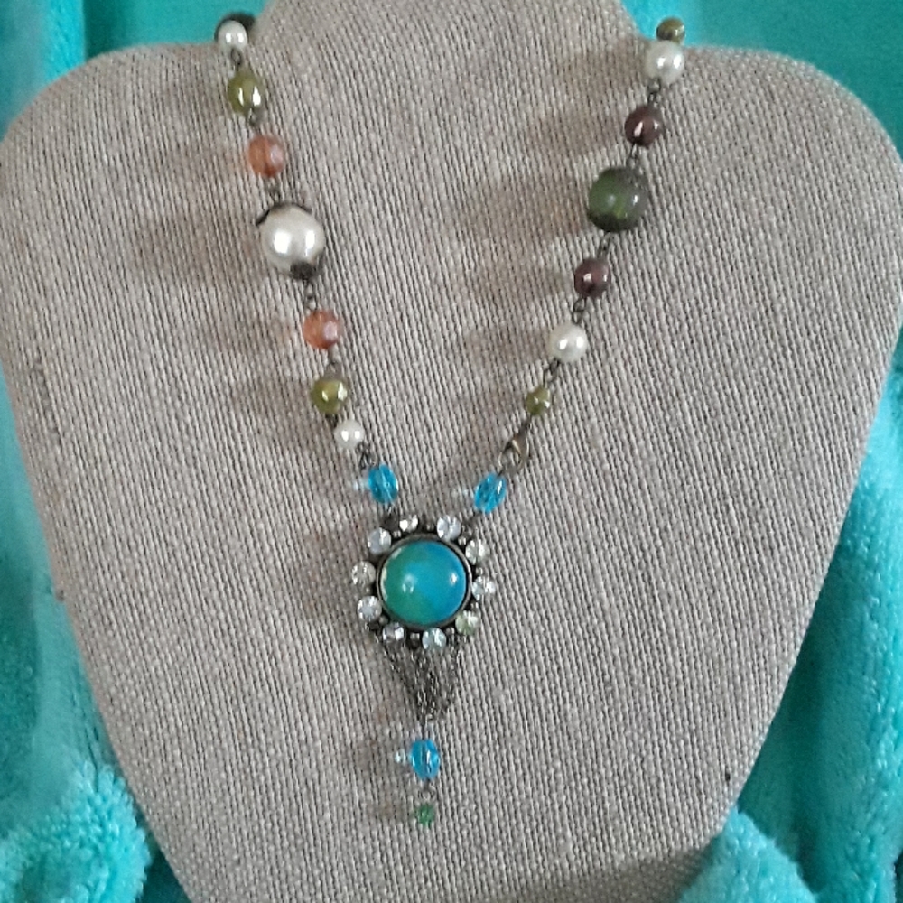 Vintage ♡FUN♡ Costume funky necklace